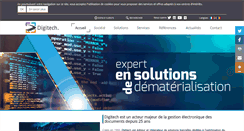 Desktop Screenshot of digitech.fr